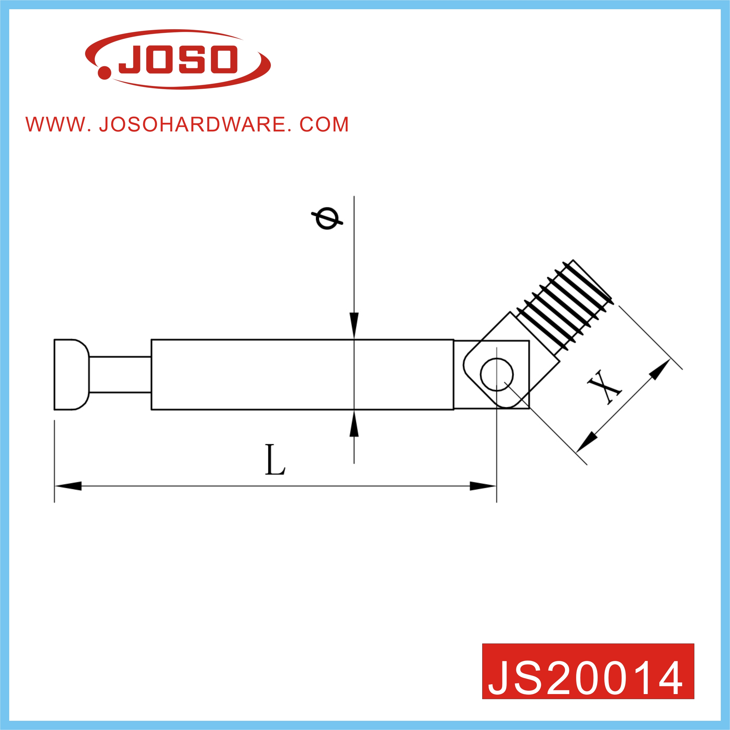 Two-way Turning Screw Activities Connection Bolt 