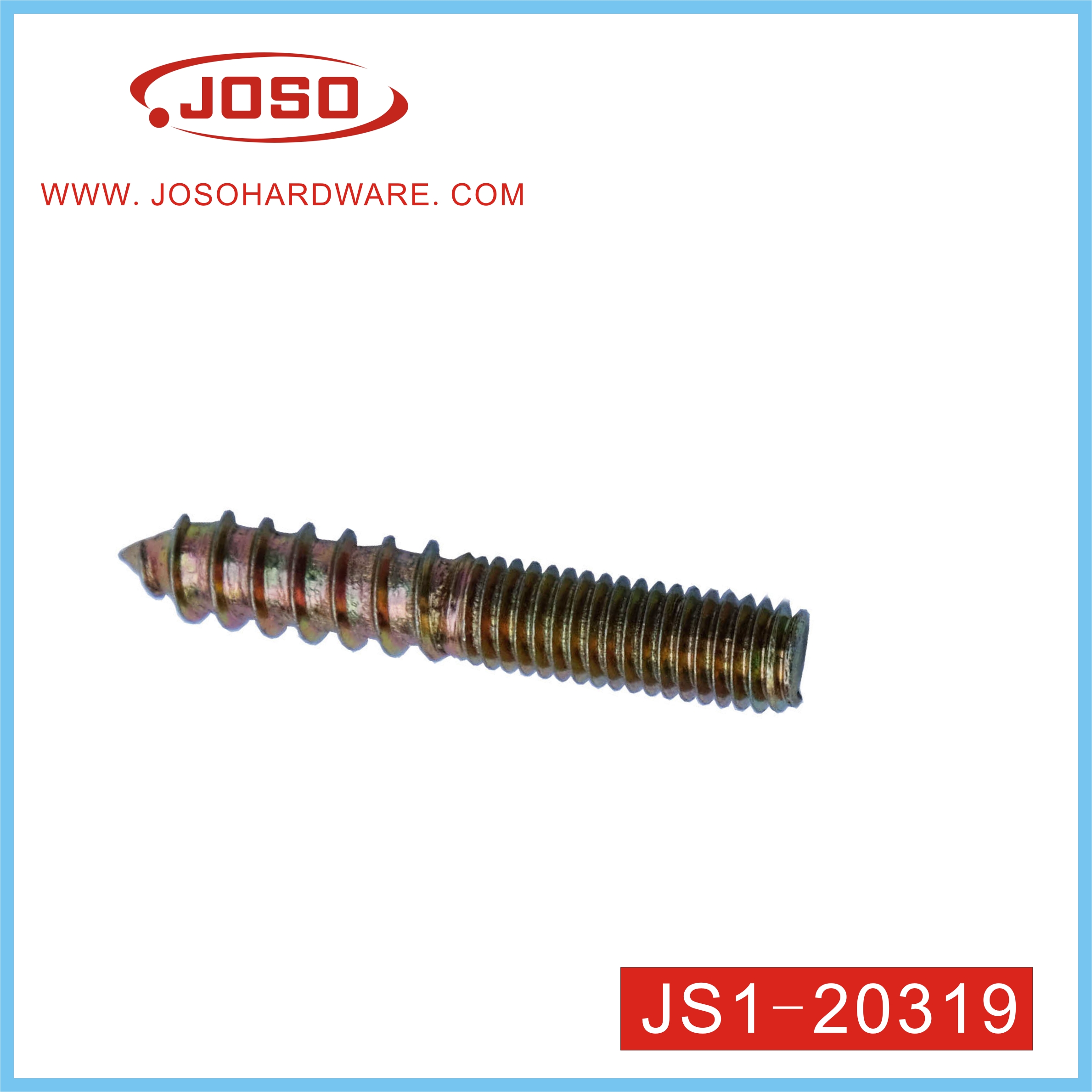 Metal M8 Double Thread Stud Bolt of Accessories for Furniture