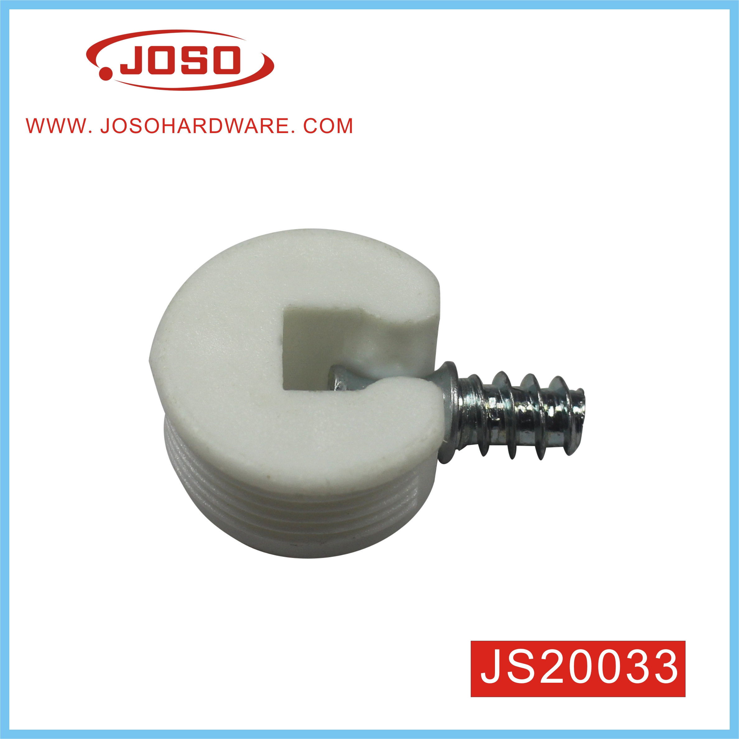 Plastic Furniture Cabinet Connector Fitting For Wardrobe 