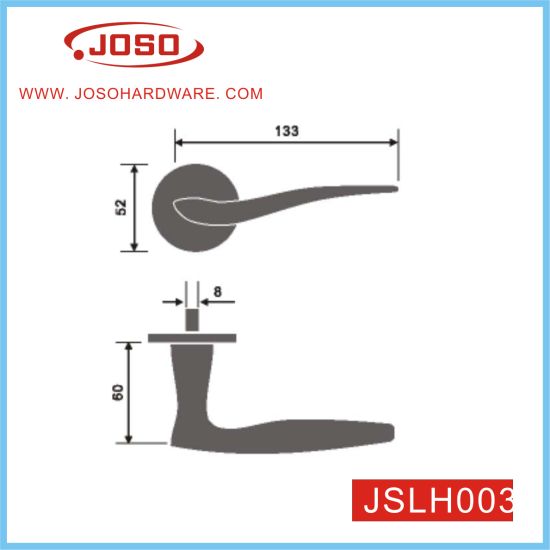 Popular Furniture Lever Solid Handle for Door