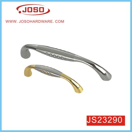 Gold and Chrome Double Color Pull Handle for Drawer