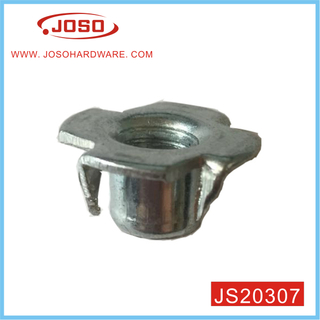 Zinc Plated Steel Tee Nut With Four Prongs 
