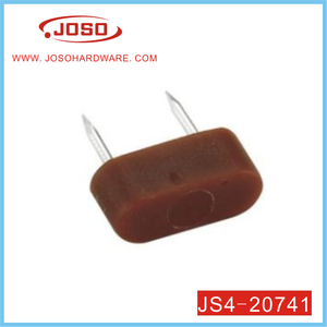 Plastic Shelf Support with Two Nails of Furniture Accessories for Cabinet