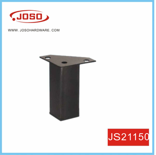 Square Pipe With Triangle Flange Sofa Leg For Bedroom