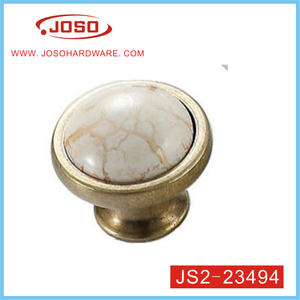 Hot Selling Zinc Alloy with Ceramics Knob Handle for Drawer